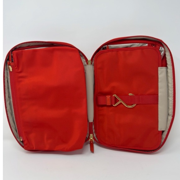 Tumi Scarlet Voyageur Monaco Travel Cosmetic Case - Picture 6 of 9